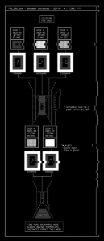 02-clock-corridor, drawn on the grid.