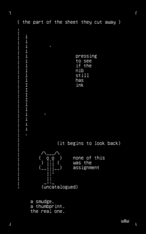 C-the-test-page, drawn on the grid.
