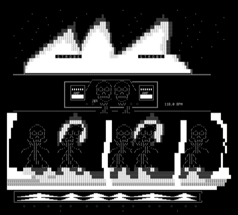 skel-rave-2, drawn on the grid.
