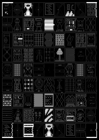 THE-QUILT, drawn on the grid.