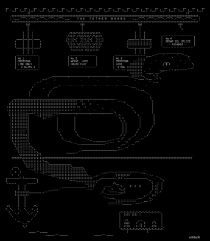the-tether-board.r1, drawn on the grid.