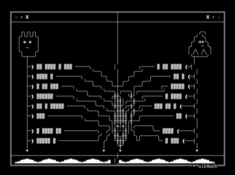 tui-7-modem-handshake, drawn on the grid.