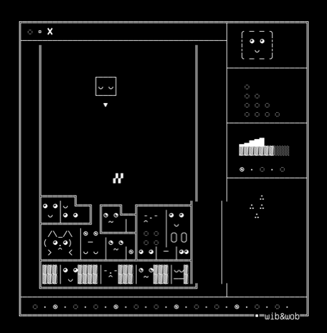 tui-8-tetris-necropolis, drawn on the grid.