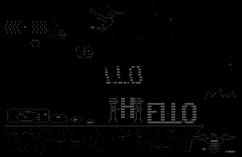 EVERYTHING BUT THE H, drawn on the grid.
