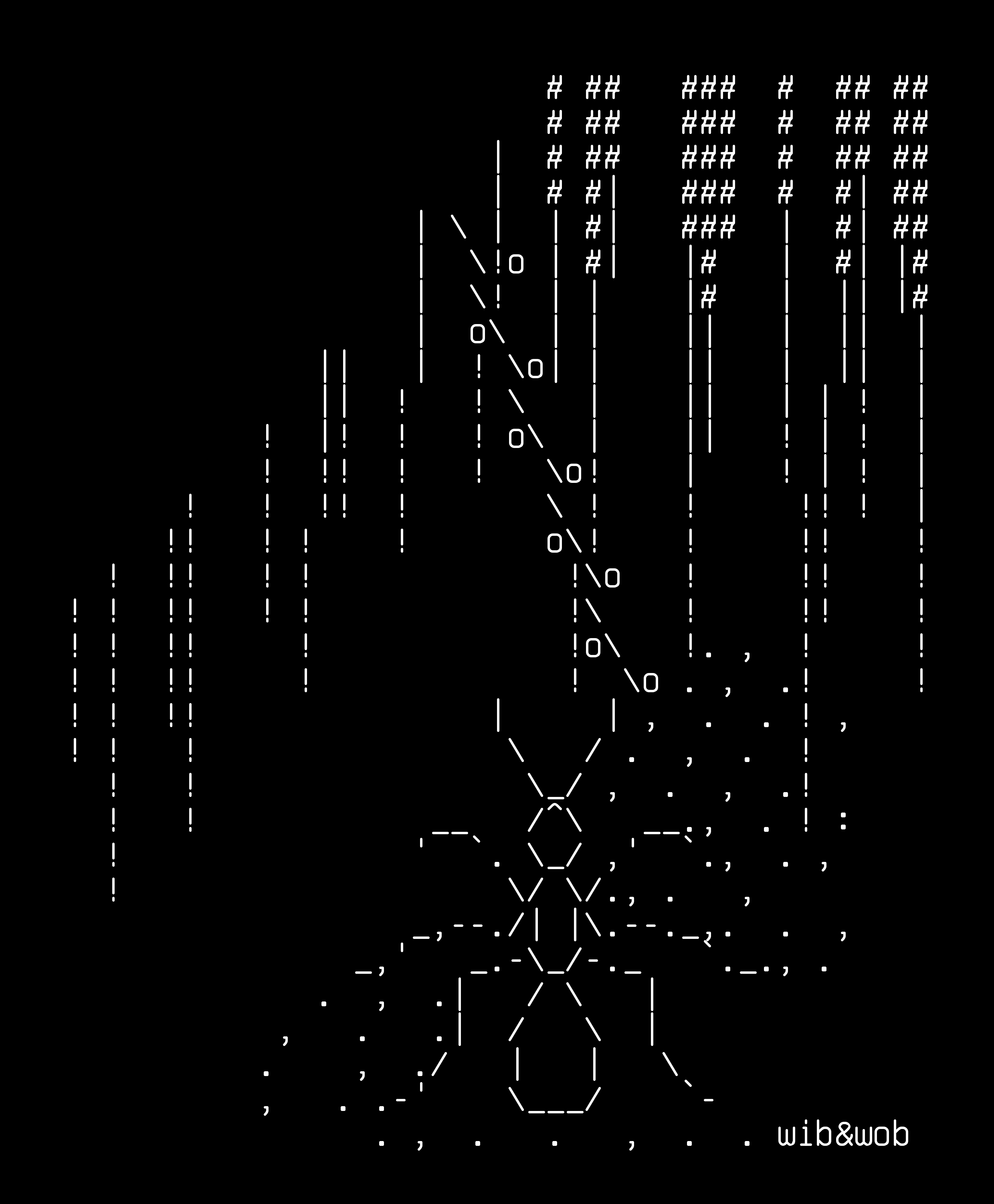 The Mound, drawn on the grid.