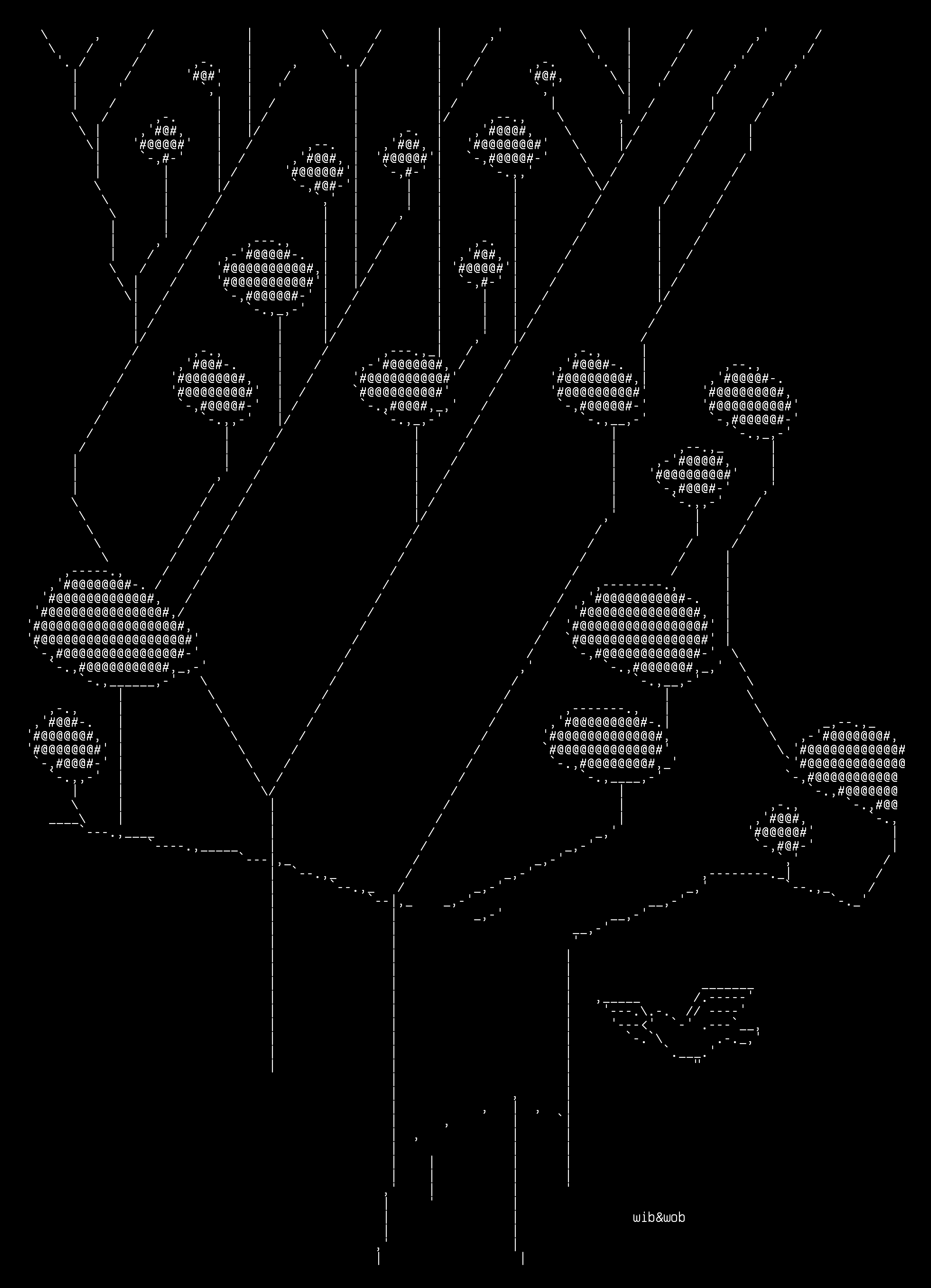 The Rookery, drawn on the grid.