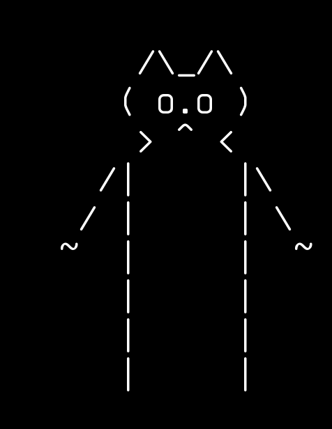 cat-cat-simple, from the primers larder, drawn on the grid.