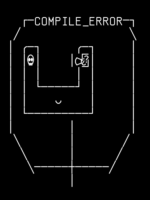 compile-error, from the primers larder, drawn on the grid.