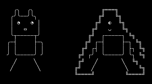 flatboy-2d-3d, from the primers larder, drawn on the grid.