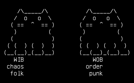 folk-chaos-order-punk, from the primers larder, drawn on the grid.