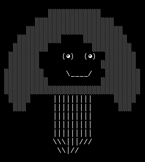 jellyfish, from the primers larder, drawn on the grid.