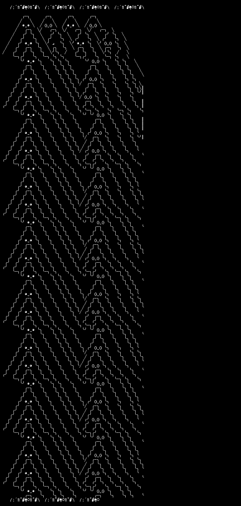 manyfaces, from the primers larder, drawn on the grid.