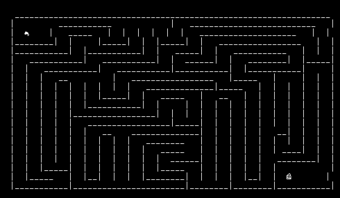 maze-cheese, from the primers larder, drawn on the grid.