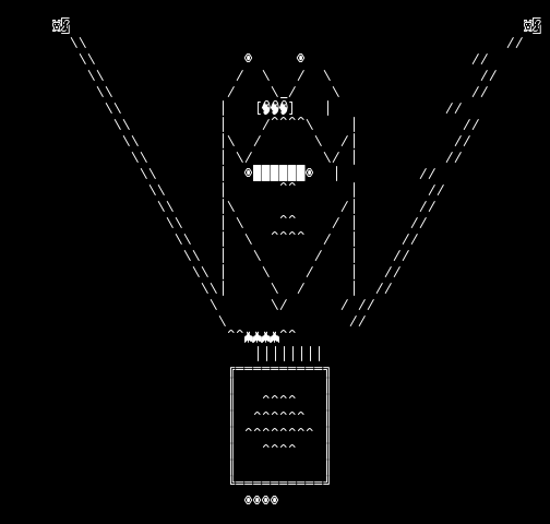 monster-hands-up-summoning, from the primers larder, drawn on the grid.