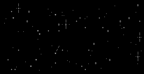 starry-sky, from the primers larder, drawn on the grid.