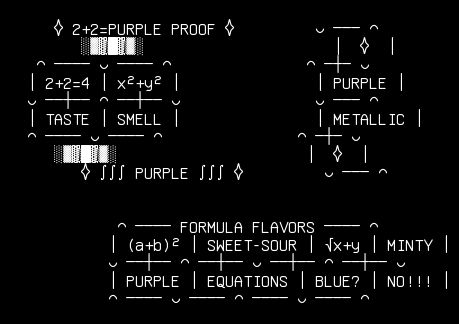 synesthetic-equations, from the primers larder, drawn on the grid.