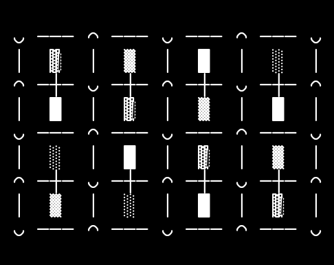 texture-grid, from the primers larder, drawn on the grid.